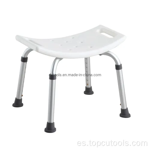 Taburete de baño de silla de ducha portátil ajustable